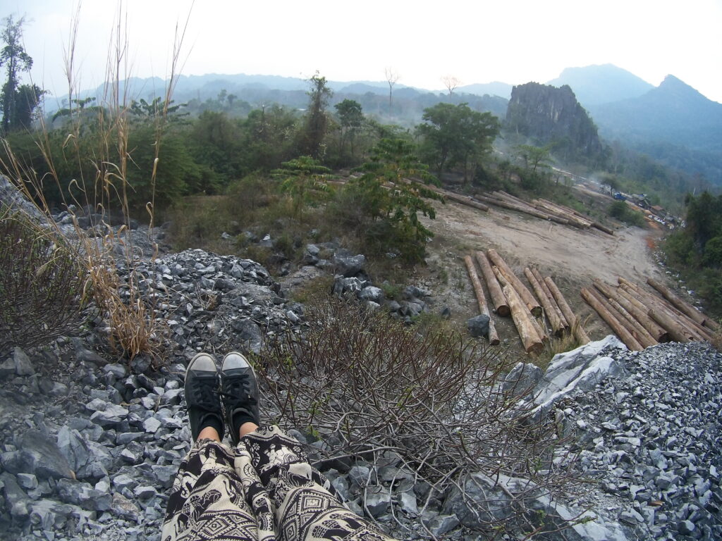 Remote place in Laos