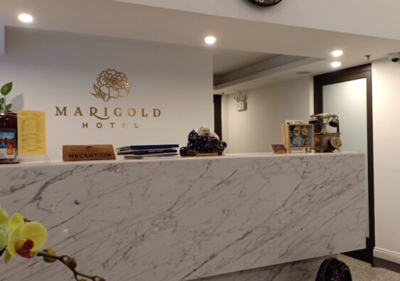 Marigold Hotel Hanoi front desk