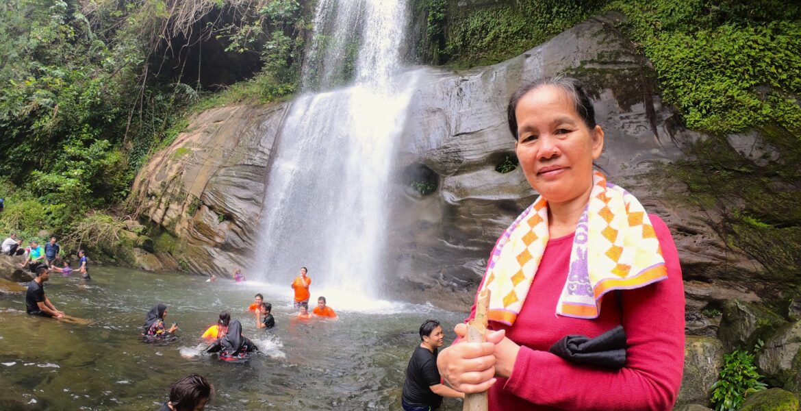 Kampung Sadir waterfall