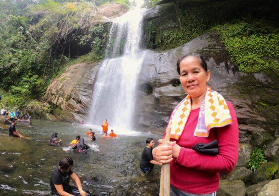 Kampung Sadir waterfall